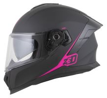 Přilba K40, ZED (černá matná/růžová) 2026 (1)
