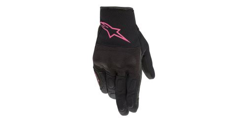 Rukavice STELLA S MAX DRYSTAR, ALPINESTARS (černá/růžová) 2027