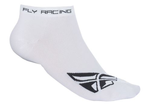 Ponožky No Show, FLY RACING (bílé)