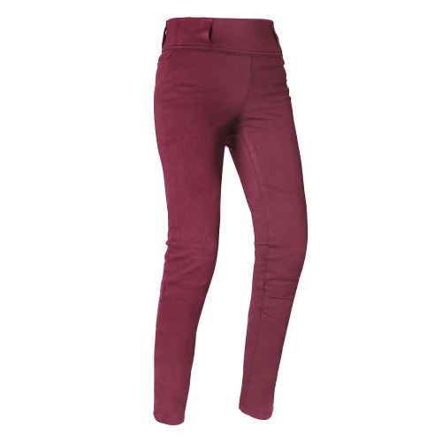 Kalhoty SUPER LEGGINGS 2.0, OXFORD, dámské (legíny s Aramidovou podšívkou, bordó)
