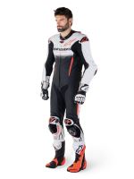Jednodílná kombinéza GP-R7, TECH-AIR ready/kompatibilní, ALPINESTARS (bílá/černá/červená fluo) 2027 (3)