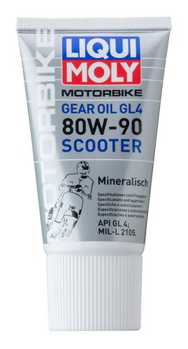 LIQUI MOLY Motorbike Gear Oil GL 4 80W-90 Scooter - minerální převodový olej 150 ml