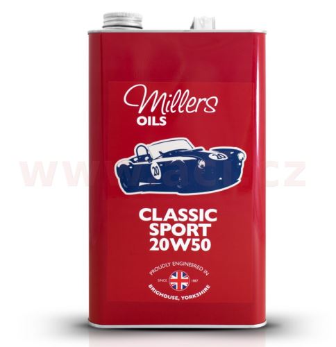 MILLERS OILS motorový olej polosyntetický Classic Sport 20w50 5l