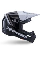Přilba S-M3 RADIUM, ALPINESTARS (černá/bílá/šedá) 2027 (4)