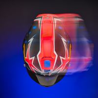 Přilba SUPERTECH R10 limitovaná edice JACK MILLER, ALPINESTARS (matný karbon/červená/modrá/žlutá/bílá) (15)