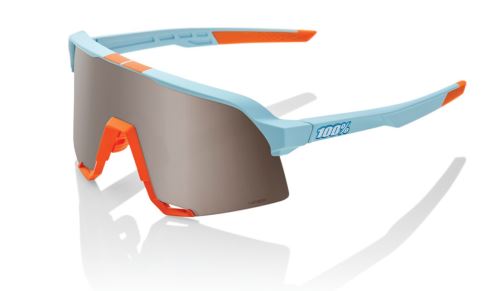 Sluneční brýle S3 Soft Tact Two Tone, 100% (stříbrné sklo)