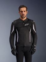 Bunda AST V3 AIR, ALPINESTARS (černá/bílá) 2027 (3)
