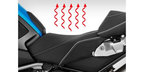 Karbonové vyhřívání sedla motocyklů a čtyřkolek, 2 stupňová regulace teploty