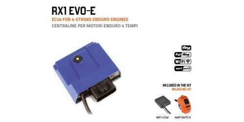 Řídící jednotka RX1 EVO-E s přepínačem MAP, GET (kit-ECU+přepínač MAP)