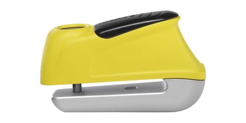 Zámek na kotoučovou brzdu s alarmem 345 Trigger Alarm (průměr třmenu 5 mm), ABUS (žlutý)