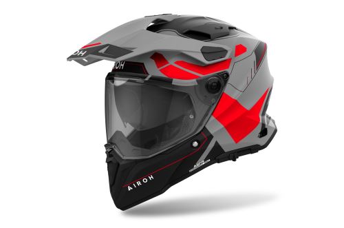 Přilba COMMANDER 2 Reveal, AIROH (matná červená fluo) 2026