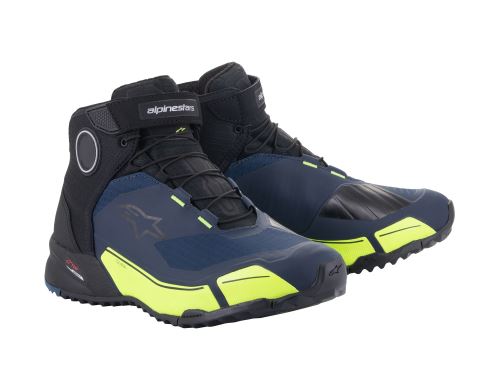 Boty CR-X DRYSTAR, ALPINESTARS (modrá/žlutá fluo/černá)