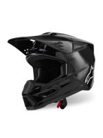 Přilba S-M3 SOLID, ALPINESTARS (černá) 2027