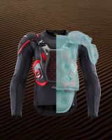 Airbagová vesta TECH-AIR®OFF-ROAD system, ALPINESTARS (černá/červená) 2027 (14)