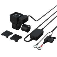 Držák USB typ C CLIQR, sada pro upevnění na řídítka, OXFORD (1)