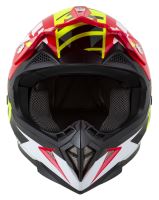 Přilba X1.9D TARGA, ZED, dětská (červená/žlutá fluo/černá/bílá) 2026 (1)