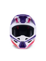 Přilba S-M3 HEAT, ALPINESTARS (bílá/fialová/růžová) 2027 (5)
