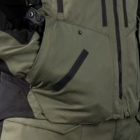 Bunda ROCKLAND DRY2DRY™, OXFORD ADVANCED (zelená khaki/černá/žlutá fluo) (9)