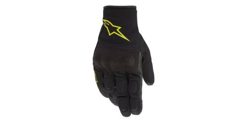 Rukavice S MAX DRYSTAR, ALPINESTARS (černá/žlutá fluo) 2027