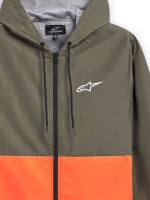Bunda SPEEDED WINDBREAKER, ALPINESTARS (zelená/oranžová) (6)