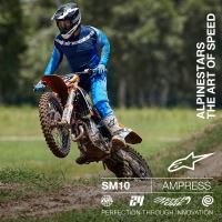 Přilba SUPERTECH S-M10 AMPRESS, ALPINESTARS (černá matná/bílá) 2026 (8)