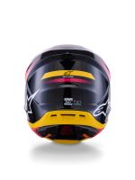 Přilba SUPERTECH S-M7 RISE, ALPINESTARS (černá/žlutá/růžová fluo) 2027 (2)