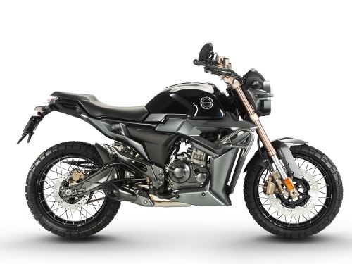 Zontes 125 Scrambler - drátěná kola