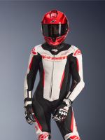 Jednodílná kombinéza STELLA GP-R7, ALPINESTARS, dámské (bílá/červená fluo/černá) 2027 (13)