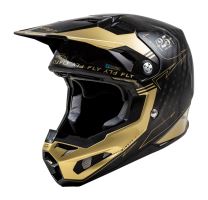 Přilba FORMULA S CARBON, FLY RACING - USA (černá/zlatá) Přilba FORMULA S CARBON, FLY RACING - USA (černá/zlatá)