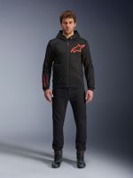 Bunda CHROME AIR SPORT, ALPINESTARS (černá/červená fluo) 2027 (3)