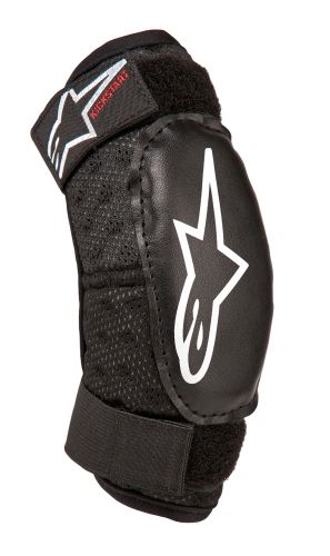 Chrániče loktů BIONIC KICKSTART, ALPINESTARS, dětské (černá/červená) 2027