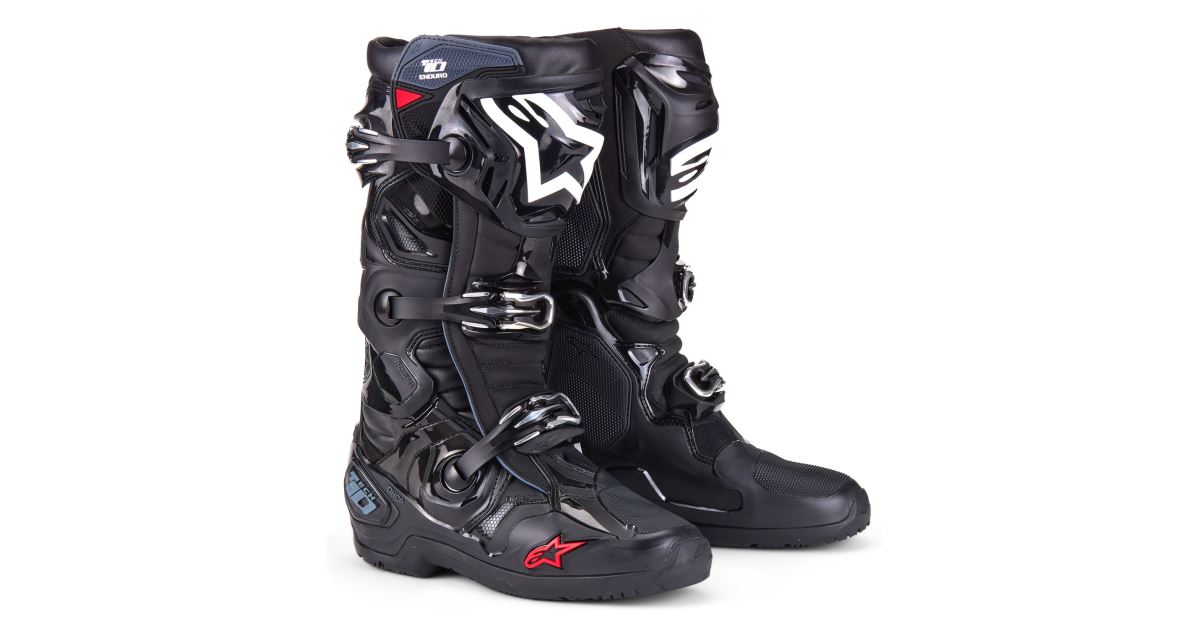 Rimoto Boty TECH 10 ENDURO, ALPINESTARS (černá) 2026 | Rimoto.cz