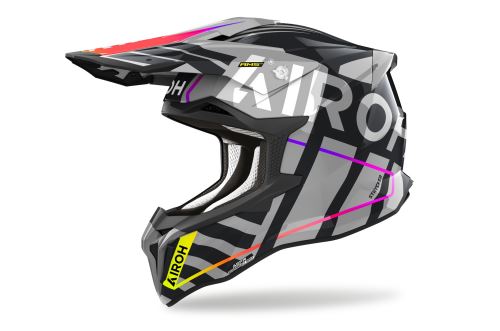 Přilba STRYCKER Brave, AIROH (lesklá šedá) 2025