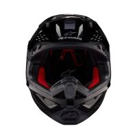 Přilba SUPERTECH S-M10 FLOOD, ALPINESTARS (černá/tmavě šedá matná) 2026 (5)
