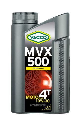 Motorový olej YACCO MVX 500 4T 10W30, YACCO (4 l)