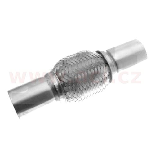 Pružný člen výfuku PREMIUM, vnitř. průměr 48 mm / délka pr. členu 100 mm / celková délka 220 mm