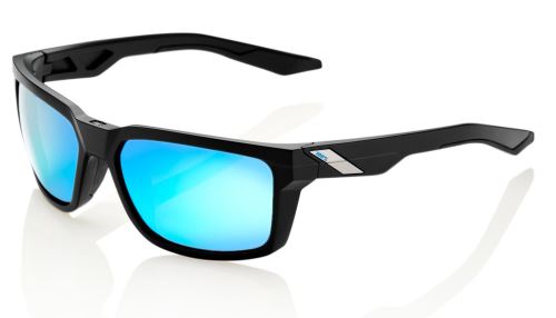 Sluneční brýle DAZE černé, 100'% - USA (zabarvená modrá skla)