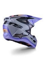 Přilba S-M3 edice JETT LAWRENCE, ALPINESTARS (šedá/fialová/černá) 2027 (3)