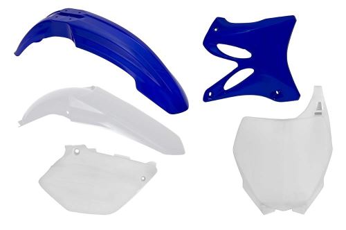 Sada plastů Yamaha, RTECH (modro-bílé, 5 dílů)