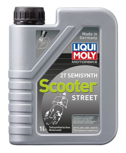 LIQUI MOLY Motorbike 2T Semisynth Scooter, polosyntetický motorový 2T olej 1 l