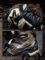 Boty TECH 7 ENDURO DRYSTAR, ALPINESTARS (černá/tmavě šedá/zlatá) 2027 (8)