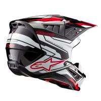 Přilba S-M5 ACTION 2, ALPINESTARS (černá/bílá/červená fluo) 2027 (3)