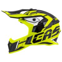 Přilba Cross Pro 2 Contra, CASSIDA (žlutá fluo/černá/šedá/bílá) (7)