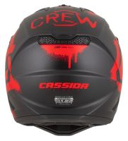 Přilba Cross Cup 2 Crew, CASSIDA (černá matná/červená) 2026 (4)