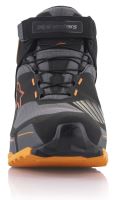 Boty CR-X DRYSTAR, ALPINESTARS (černá/hnědá/oranžová) (2)