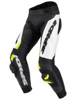 Kalhoty RR PRO WARRIOR, SPIDI (černé/bílé/žluté fluo)