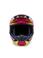 Přilba SUPERTECH S-M7 RISE, ALPINESTARS (černá/žlutá/růžová fluo) 2027 (5)