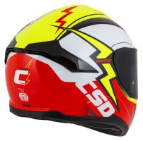 Přilba Integral GT 2.1 Flash, CASSIDA (žlutá fluo/červená fluo/černá/bílá) plexi s přípravou pro Pinlock (16)