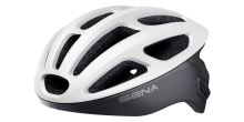 Cyklo přilba s headsetem R1, SENA (matná bílá)