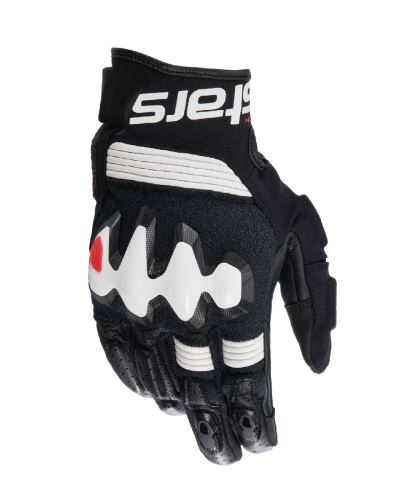 Rukavice HAROK, ALPINESTARS (černá/bílá)